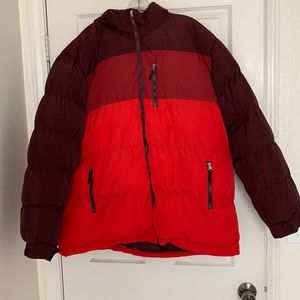 OUTDOOR LIFE MEN’S PUFFER COAT WATER RESISTANT